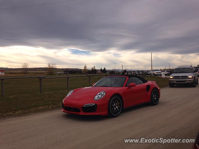 Porsche 911 Turbo spotted in Calgary, Canada