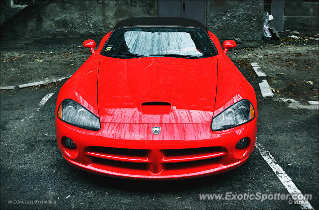 Dodge Viper spotted in Kharkiv, Ukraine