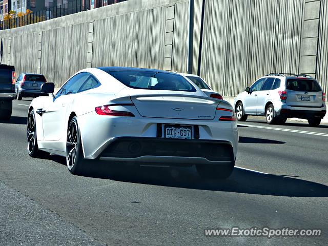 Aston Martin Vanquish spotted in Denver, Colorado
