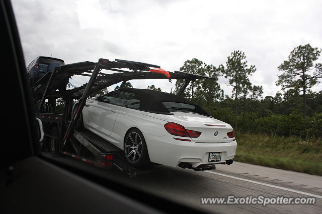 BMW M6 spotted in 95 Highway, Florida