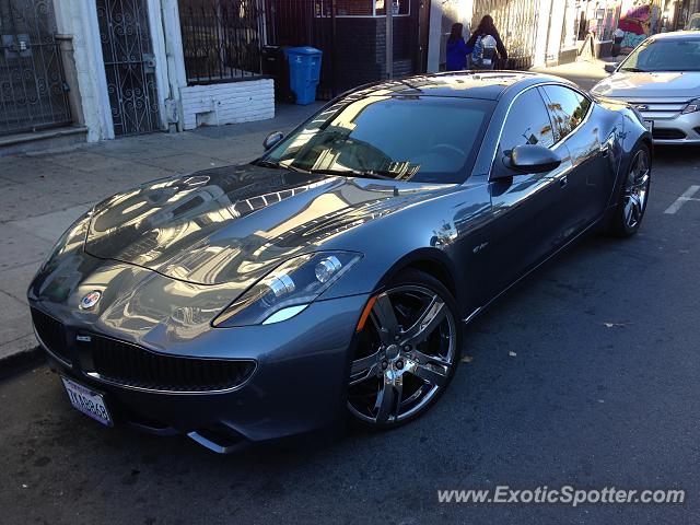 Fisker Karma spotted in San Francisco, California