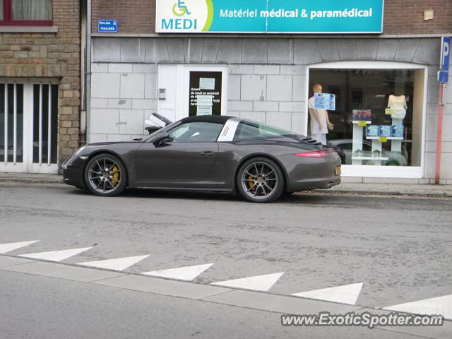 Porsche 911 spotted in Huy, Belgium