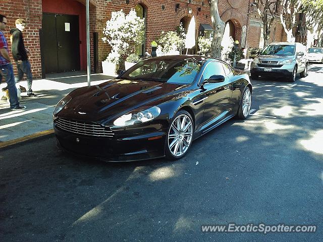 Aston Martin DBS spotted in San Francisco, California