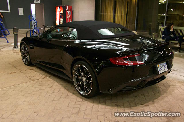 Aston Martin Vanquish spotted in McLean, Virginia