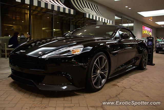 Aston Martin Vanquish spotted in McLean, Virginia