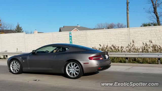 Aston Martin DB9 spotted in Glenview, Illinois