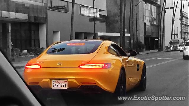 Mercedes AMG GT spotted in Beverly Hills, California