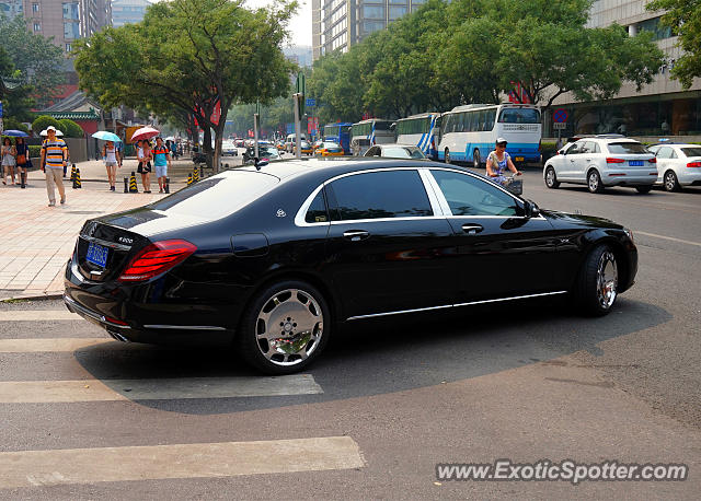 Mercedes Maybach spotted in Beijing, China