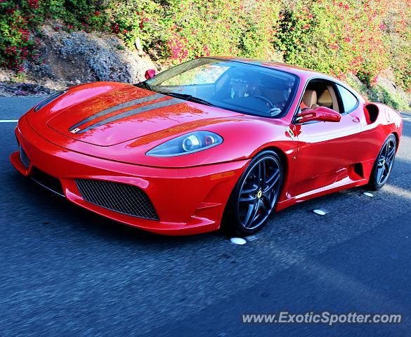 Ferrari F430 spotted in Laguna Beach, California