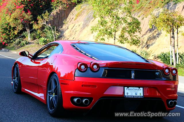 Ferrari F430 spotted in Laguna Beach, California