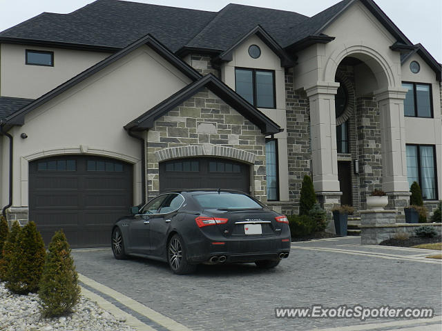 Maserati Ghibli spotted in London, Ontario, Canada