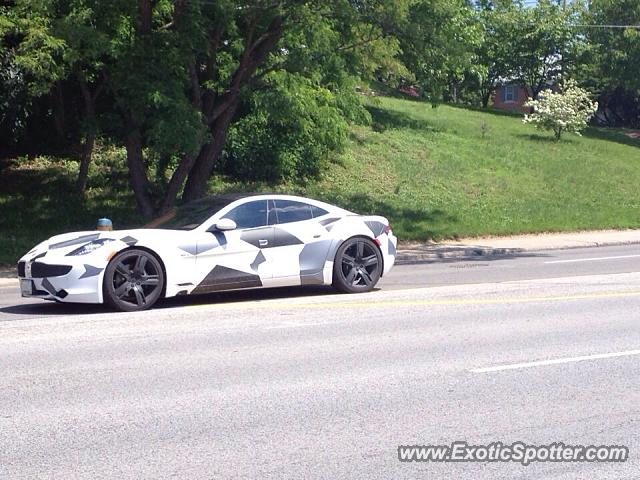 Fisker Karma spotted in Toronto, Canada