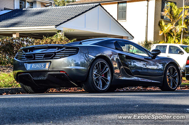 Mclaren MP4-12C spotted in Sydney, Australia