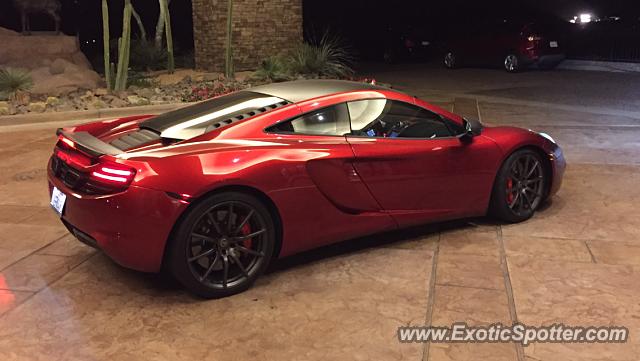 Mclaren MP4-12C spotted in Palm Springs, California