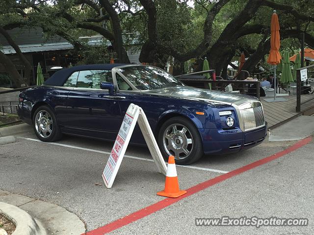 Rolls-Royce Phantom spotted in Austin, Texas