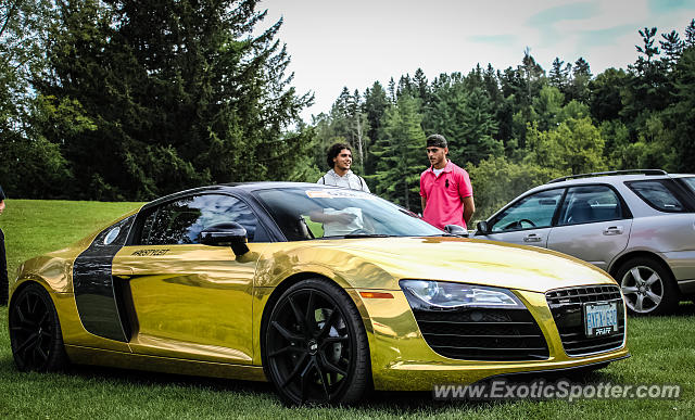 Audi R8 spotted in Vaughn, Canada