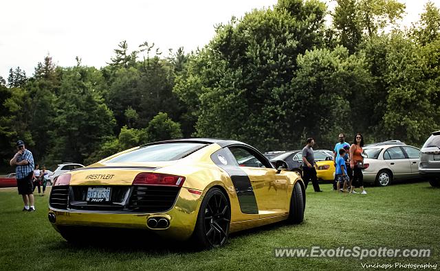 Audi R8 spotted in Vaughn, Canada