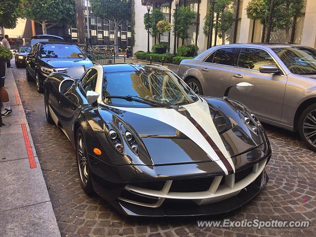 Pagani Huayra spotted in Beverly Hills, California