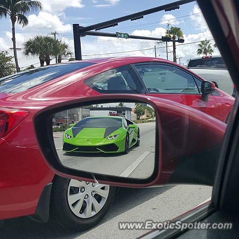Lamborghini Huracan spotted in Fort Lauderdale, Florida