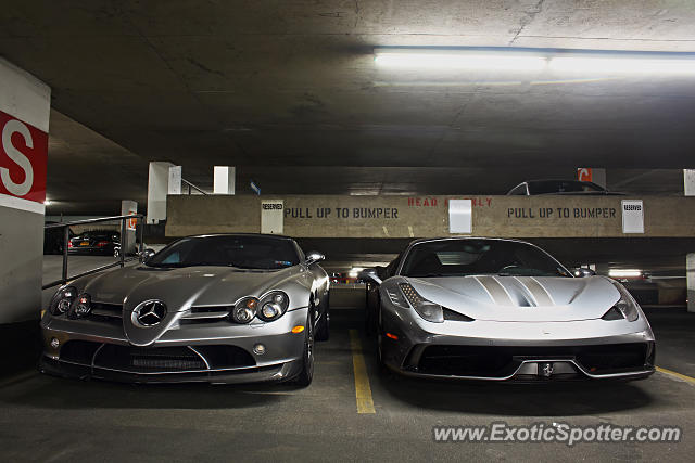 Mercedes SLR spotted in Manhattan, New York