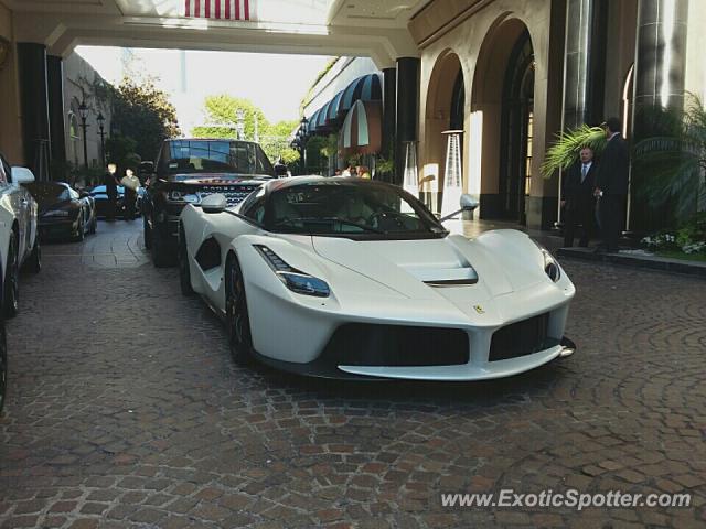 Ferrari LaFerrari spotted in Beverly Hills, California