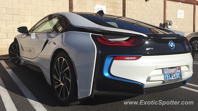 BMW I8 spotted in Del Mar, California