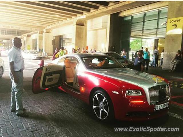 Rolls-Royce Wraith spotted in Johannesburg, South Africa