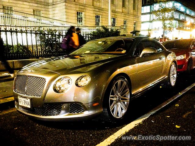 Bentley Continental spotted in DC, Washington