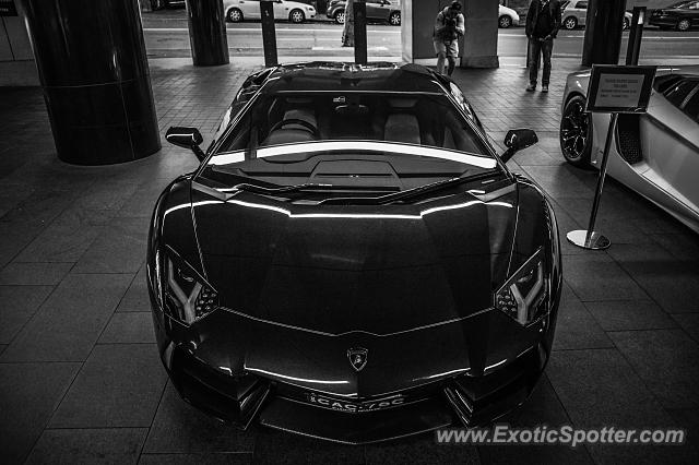 Lamborghini Aventador spotted in Sydney, Australia