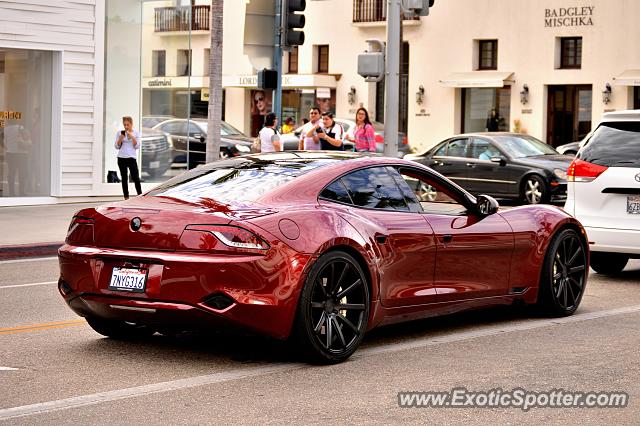 Fisker Karma spotted in Beverly Hills, California