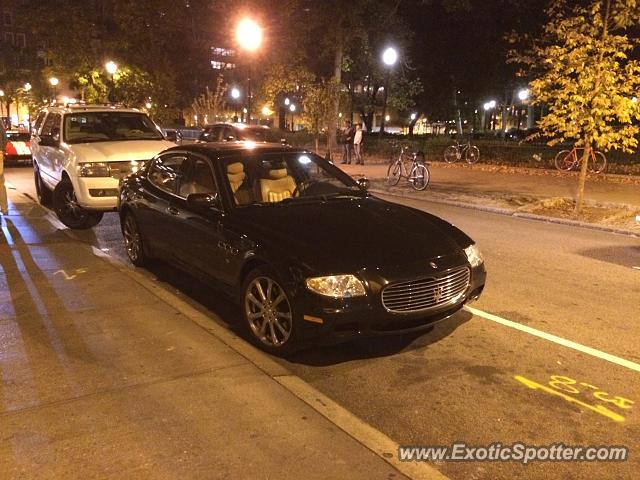 Maserati Quattroporte spotted in Philadelphia, Pennsylvania