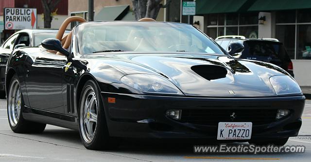Ferrari 575M spotted in Beverly Hills, California