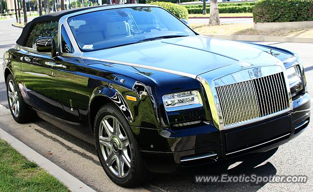 Rolls-Royce Phantom spotted in Newport Beach, California