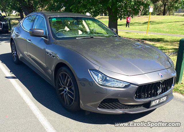 Maserati Ghibli spotted in Melbourne, Australia