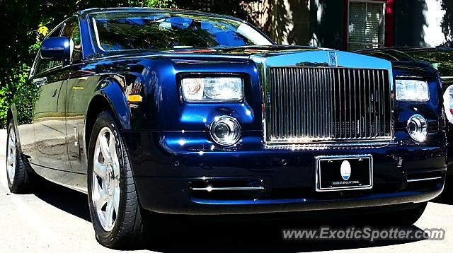 Rolls-Royce Phantom spotted in Danville, California