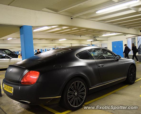Bentley Continental spotted in Reading, United Kingdom