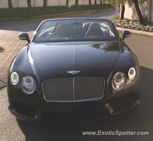 Bentley Continental spotted in Johannesburg, South Africa