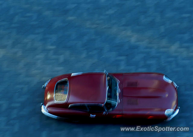 Jaguar E-Type spotted in Toronto, Canada
