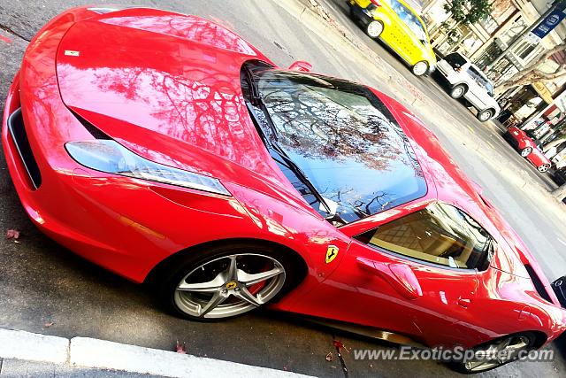 Ferrari 458 Italia spotted in San Francisco, California