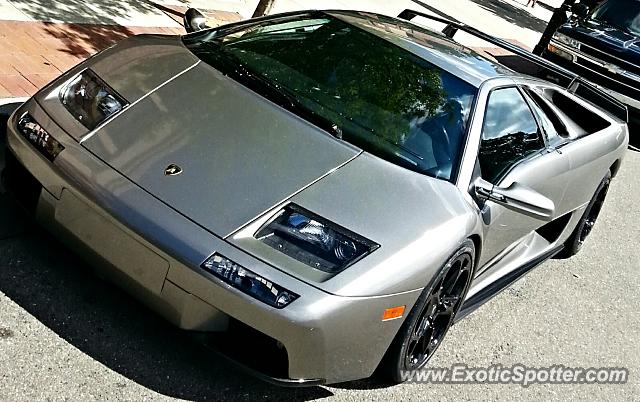 Lamborghini Diablo spotted in Danville, California