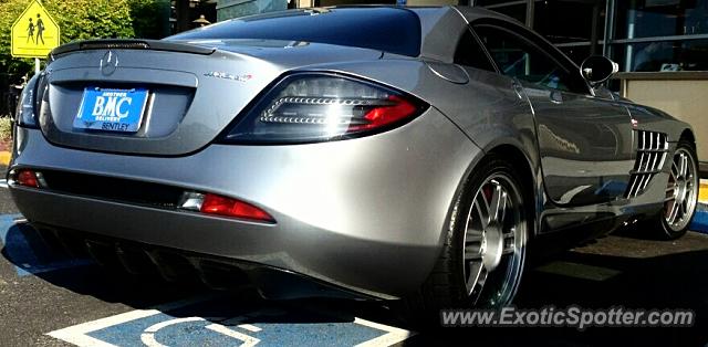 Mercedes SLR spotted in San Francisco, California