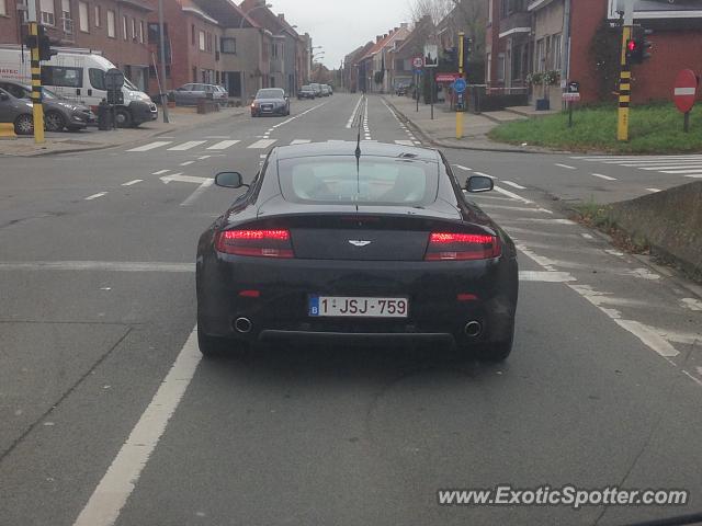 Aston Martin Vantage spotted in Heule, Belgium