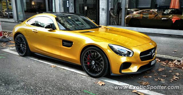 Mercedes AMG GT spotted in Zurich, Switzerland
