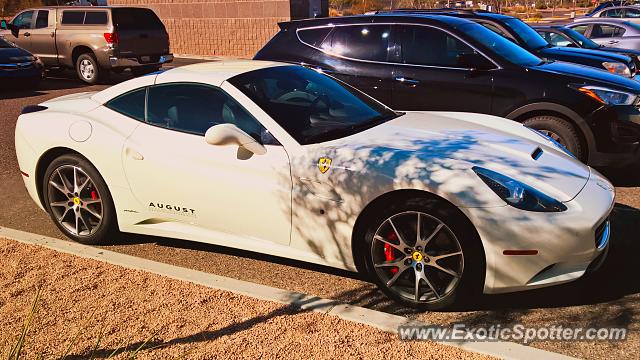 Ferrari California spotted in Phoenix, Arizona