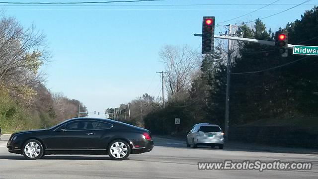 Bentley Continental spotted in Oak Brook, Illinois