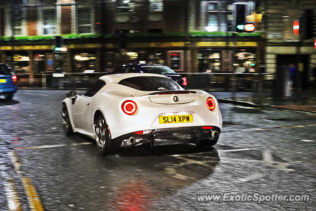 Alfa Romeo 4C spotted in Leeds, United Kingdom