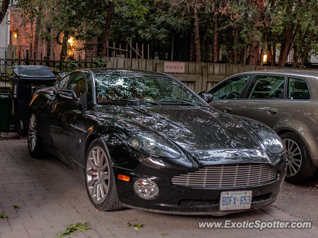 Aston Martin Vanquish spotted in Toronto, Canada