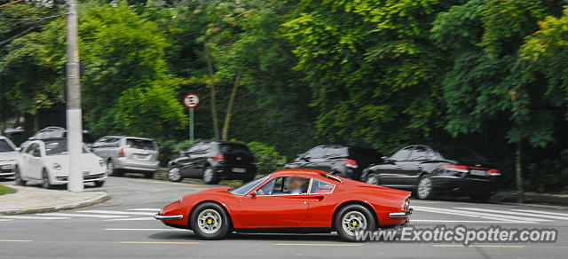 Ferrari 246 Dino spotted in São Paulo, Brazil