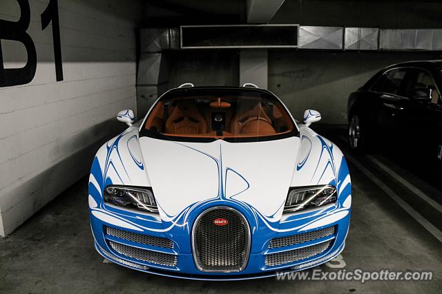 Bugatti Veyron spotted in Pebble Beach, California