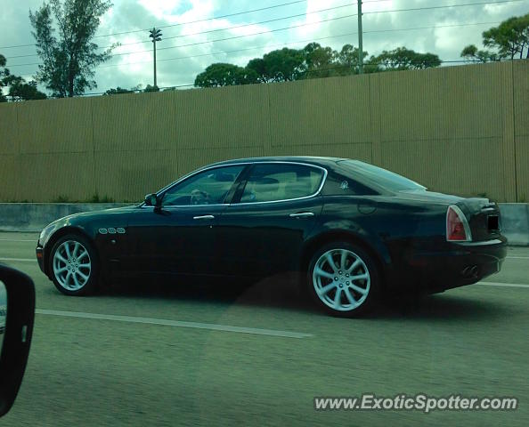 Maserati Quattroporte spotted in Palm B. Gardens, Florida